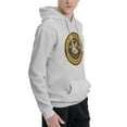 thumbnail image 3 of Pittsburgh Riverhounds Sc Men Fleece Hoodie Casual Pullover Sweatshirt With Kangaroo Pocket, 3 of 6