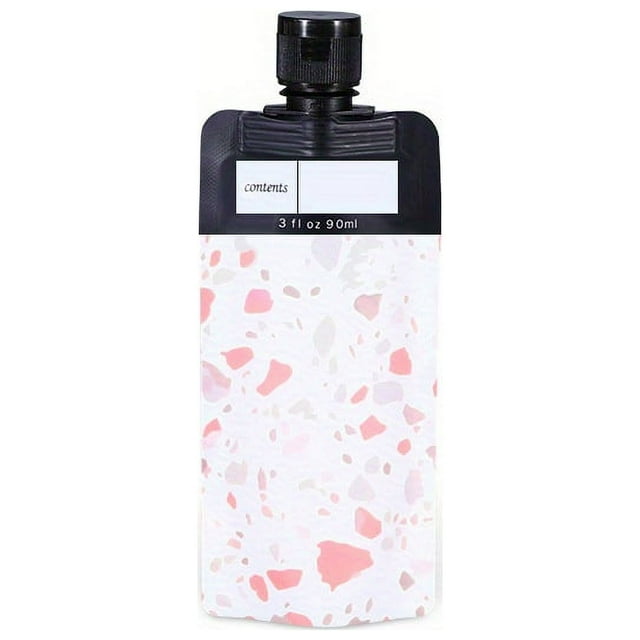 Leak-Proof Travel Pouches: Refillable and Portable for Toiletries, Lotion, Shampoo, and More!