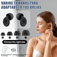 thumbnail image 4 of Tapones Auditivos Dormir Para Oídos Concierto Con 8 Earplugs Malubero Negro, 4 of 5