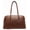 Brown, variant on NCY PU Leather Hobo Bags Women Slouchy Underarm Shoulder Bag Crescent Crossbody Purses Travel College Tote Handbag Wallet