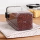 thumbnail image 3 of Contenedor De Almacenamiento De Alimentos Secos, Tapas Herméticas Con Abrazadera, Botellas Cuadradas Selladas Transparentes Para Cocina, 3 of 7