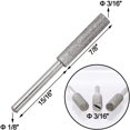 thumbnail image 2 of GHSDFBB 6 Pack Burr Grinding Stone File, Chainsaw Sharpener 3/16 Inch (Silver), 2 of 6