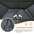 thumbnail image 2 of COOS BAY 14 Ft. W x 12 Ft. D Hardtop Gazebo with Curtains and Netting, 2 of 7