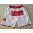 thumbnail image 1 of Rockets Retro Full Embroidered Zipper Pocket Shorts Basketball Embroidered Shorts Shorts Copy Player Name Jersey, 1 of 2