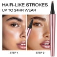 thumbnail image 4 of Four Headed Eyebrow Pencil, Wild Eyebrow Waterproof And Convenient Eyebrow Pencil, Liquid Eyebrow Pencil For Women And Girls, Daily Dating 1ml, 4 of 5