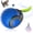 Blue, 1PC, variant on Upgrade 3.0 Tail Cat Toy, 2026 New Tail Interactive Cat Toy for Indoor Cats, USB Rechargeable Automatic Moving Smart Cat Toys Ball with Tail Two Speed Adjustment (Blue, 1PC)