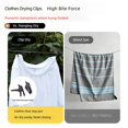 thumbnail image 6 of Hotel Clothesline for Travelers and Campers, Portable Laundry Cord with Clips, Toolless Setup, Compact Storage , Bl, 6 of 10
