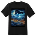 thumbnail image 2 of Plus Size Shirt for Women Black Tops for Women Oversized Short Sleeves Shirt for Women Home In The Clouds 1 T Shirt Crewneck Shirt for Women L, 2 of 5