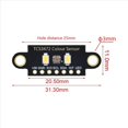 thumbnail image 4 of 2X Sensor de Color TCS34725 MóDulo de Reconocimiento de Sensor RGB TCS3472 Placa de Desarrollo RGB IIC para STM32, Orificio Doble, 4 of 4
