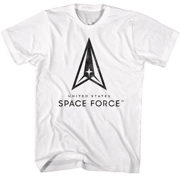 U.S. Air Force Space Force White Adult T-Shirt