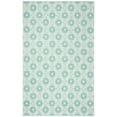 thumbnail image 4 of SAFAVIEH Montauk Gulden Geometric Area Rug, Aqua/Ivory, 8' x 10', 4 of 5