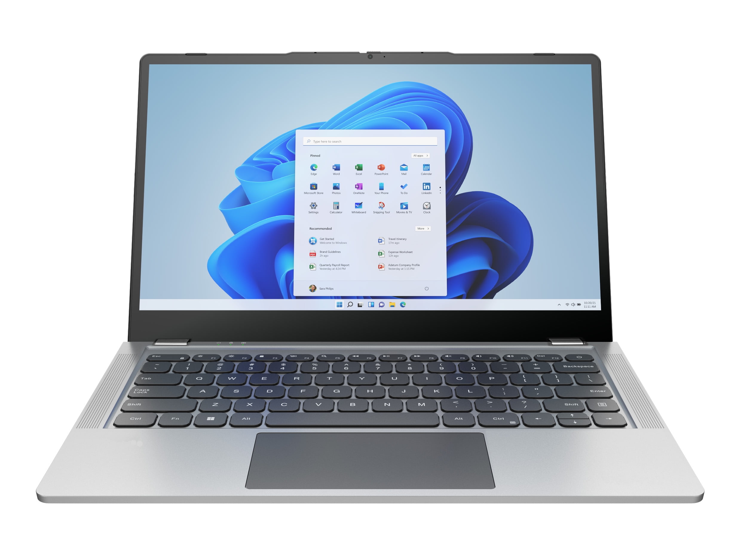 Restored Gateway 14.1" HD Laptop - Intel Celeron N4020 - 4GB RAM - 128GB Memory, Silver