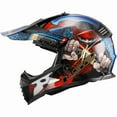 thumbnail image 2 of LS2 Gate Ninja Gloss Red Blue Youth Helmet size Small, 2 of 2