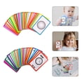 thumbnail image 2 of Miangastore Flash Card Game Coated Paper 2 Sets 4.7x3.1x0.04In, 2 of 8