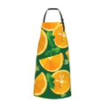 thumbnail image 2 of Picia Orange Waterproof Apron for Unisex Adult - Adjustable Bib Apron with Pockets, Ideal for Cooking, Gardening, Painting, and Household Chores, 2 of 9