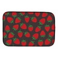 thumbnail image 2 of Carolines Treasures BB5137DDM Strawberries on Gray Dish Drying Mat, 2 of 4