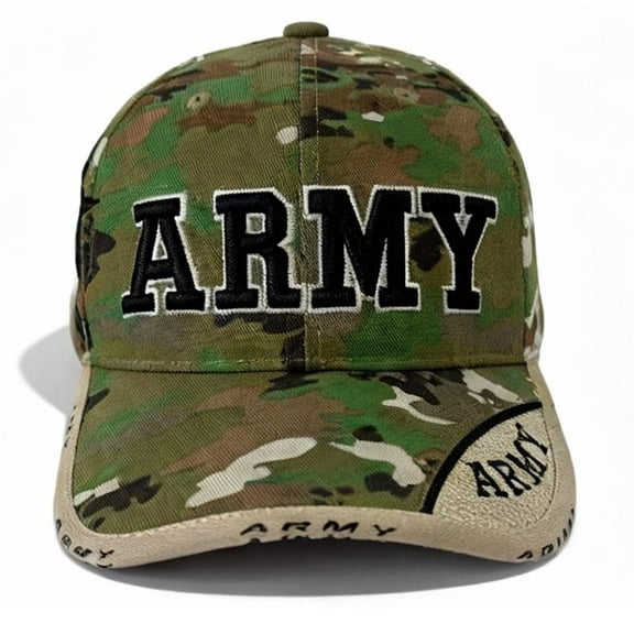 JWM U.S. Army Logo Baseball Cap Digital Camouflage One Size Fits All