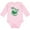 AD-Pink, variant on Inktastic Two Peas in a Pod with Faces Boys or Girls Long Sleeve Baby Bodysuit
