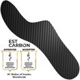 thumbnail image 4 of Mortons Extension Carbon Fiber Insole 1PC, FSA Eligible US Medical Device, Big Toe Foot Pain, Hallux Rigidus, Turf Toe, Mortons Extension Orthotic Rigid Shoe Insert, Carbon Fiber Foot Plate W 9.5, M 9, 4 of 4
