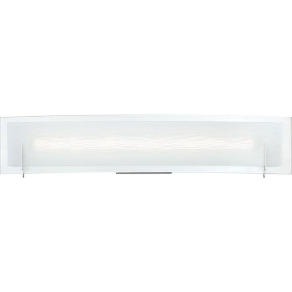 PCSM8524C Quoizel Lighting Platinum Collection Stream 1 Light Contemporary Bath Vanity Approved for Damp Locations - 5 Inches high