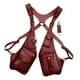thumbnail image 4 of Bolso de hombro para las axilas Bolso medieval renacentista de cuero de PU para teléfono móvil, 4 of 8
