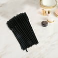 thumbnail image 5 of Unique Bargains 100 Pcs Lightweight Eyelash Brush for Vacation Black Faux Crystal Rob Nylon, 5 of 5