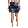 thumbnail image 2 of Lands' End Women's Plus Size Tummy Control Ultra High Waisted Modest Swim Skirt Swim Bottoms, 2 of 3