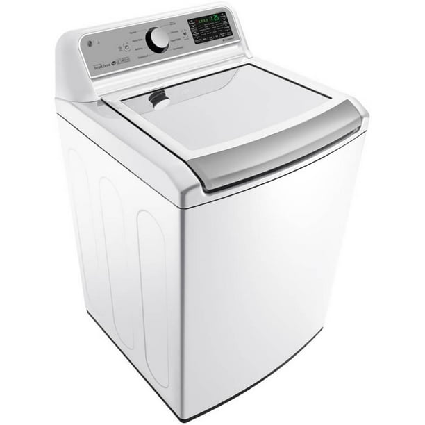 LG - 5.0 Cu. Ft. High-Efficiency Smart Top-Load Washer