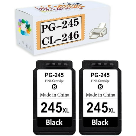 Compatible PG-245 CL-246 PG 245 CL 246 Ink Cartridges Replacement for Canon MG2420 MG2520 MG2555 MG2920 MG2922 MG3020 MX490 MX492 IP2820 Printers