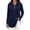 #04 Navy 【Mix, Match & Rotate: Stock Up on Daily Colors】, variant on Women's Loose Fit Hooded Drawstring Long Sleeve Pocket Solid Color Top Blouse Casual Comfortable Cozy Fashion Trendy Outfits Daily | CSEONE,Army Green L