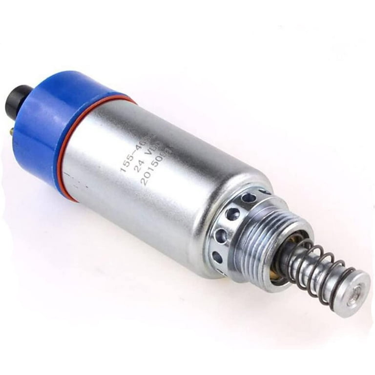 Seapple 24V Diesel Shut Off Stop Solenoid 155-4652 Compatible with
