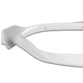 thumbnail image 4 of For 2016-2020 Tesla Model S STP-Style Painted White Front Bumper Spoiler Lip Kit, 4 of 5