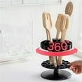 thumbnail image 4 of Organizador de utensilios de cocina giratorio 360° para cucharas, espátulas y palillos, 4 of 8