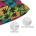 thumbnail image 3 of Kdxio Cotton Pillow Cases 16"x24" Pillowcases,Soft and Breathable Bedroom Pillow Cases-Hawaii Palms, 3 of 8