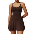 thumbnail image 2 of VoleFox New Arrival! Plush Double Strap Dress with Pockets, Anti-Slip Base, A-Line Short Skirt for Running, Sports, and Tennis, 2 of 10