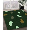 thumbnail image 2 of Ahgly Company Indoor Rectangle Patterned Night Black Area Rugs, 3' x 5', 2 of 6