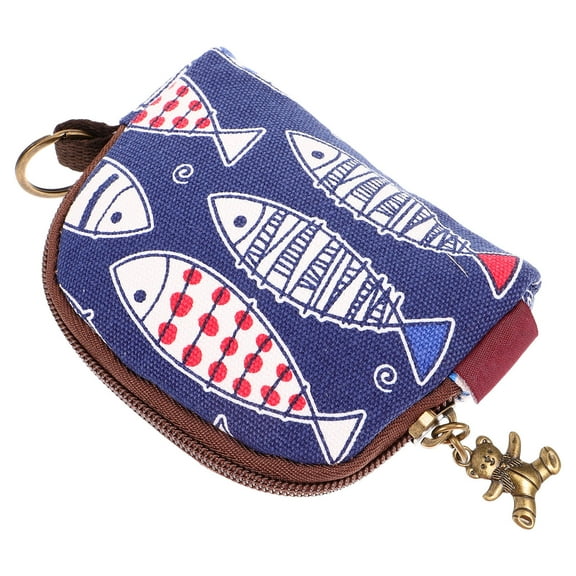 Soimiss Japanese Coin Purse Small Change Purse Assorted Color 1Set