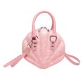 thumbnail image 1 of Bolso Hobo Bandolera Mujer Color Sólido PU Cuero Mano Noche, 1 of 9