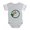 Heather Gray, variant on CafePress - Irish Bulldog - Cute Infant Baby Football Bodysuit