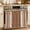 Brown, variant on Oven Skirt Curtain for Kitchen 20x27 Inch, Vintage Rust Red Striped Oven Curtain with 8 Ribbon Ties & Ruffle Trim, Stove Skirt Curtain Dishwasher for Cabinets Over Sinks Farmhouse Modern Stripes Boho