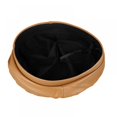 thumbnail image 5 of Women Beret Hat Leather Beret French Black Beret Artist Beret Cap, 5 of 6