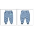 thumbnail image 5 of SYMOID Boys Fleece Tracksuit Set Blue Hoodie with Animal Ears & Jogger Pants for Kidss 2T-6T Soft Warm Winter Outfit,Size 7 T, 5 of 5