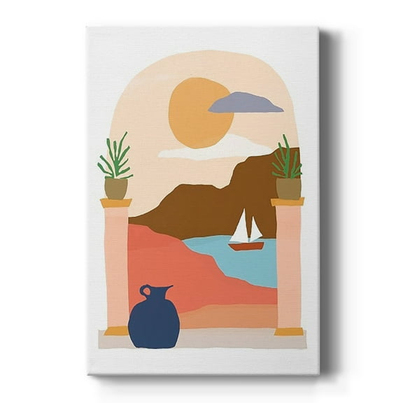 Paper Scene III Premium Gallery Wrapped Canvas - Ready to Hang