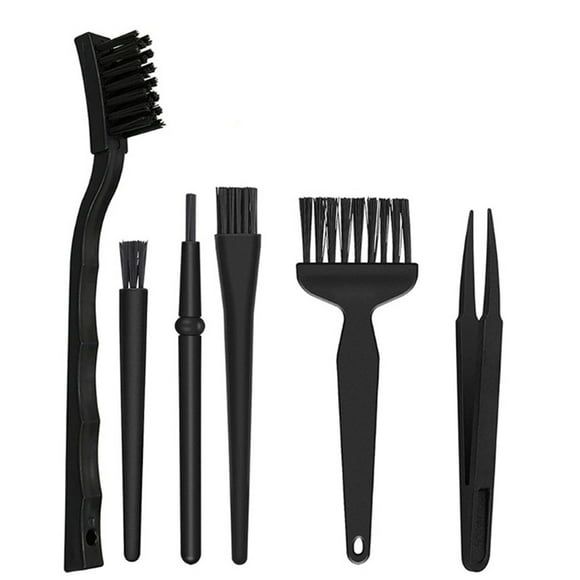 6 Piece Keyboard Cleaning Kit with Nylon Anti static Brushes for Computers and More High Quality and Ergonomic