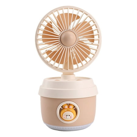 

Portable Electric Fan Rechargeable Water C-Ooling Ecologically Friendly Cooler Spray Humidifier with Usb for Dorm Office Desktop