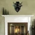 thumbnail image 4 of Letrero Decorativo De Metal Para Colgar En La Puerta Principal Letrero Decorativo De Metal Para La Pared Comedor Del Hogar Porche Decoración Rústica Para Exteriores Decoración De Pared Negra, 4 of 8