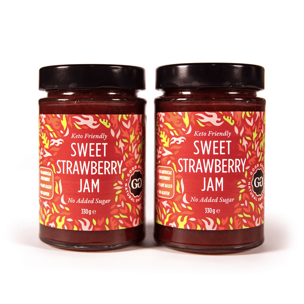 Good Good Keto-Friendly Sweet Strawberry Jam, 12 Oz (2 Pack) - Walmart