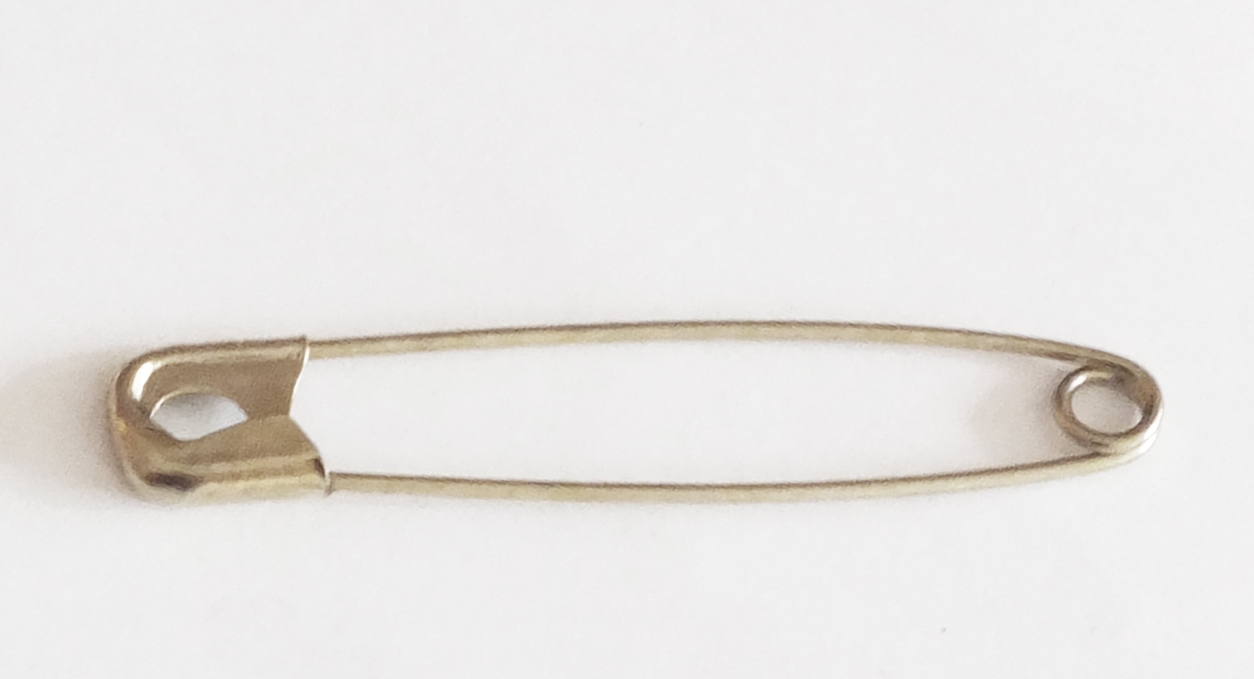 Safety Pins Size 4 (2 1/4") Silver Tone Bulk PK/100 Made in USA