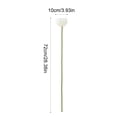 thumbnail image 3 of weibbin Artificial Lotus Flower Spring Summer Decor Realistic One Stem Fake Lotus For Living Room Pond Decoration 28.34x3.93in, 3 of 6