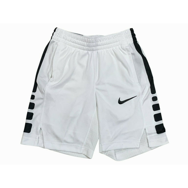 folleto Barcelona masa Nike Boys Dri-Fit Elite Stripe Basketball Shorts White/Black AT3072 New (S)  - Walmart.com
